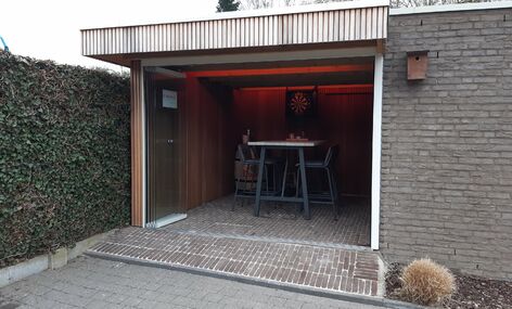 Onge&iuml;soleerde terrasbeglazing, SL25