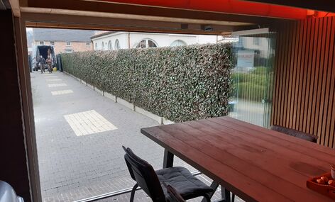 Onge&iuml;soleerde terrasbeglazing, SL25